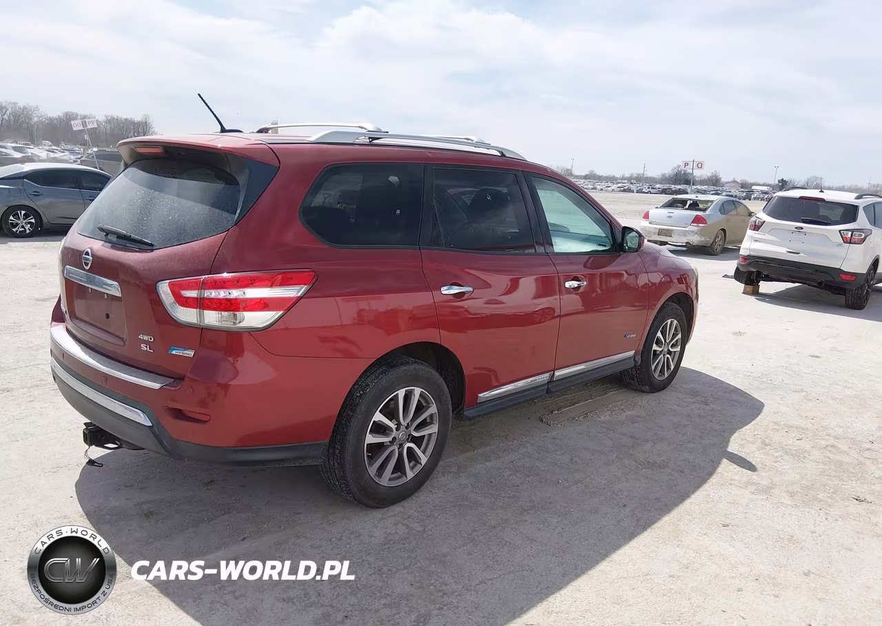2014 Nissan Pathfinder Hybrid Sl VIN:5N1CR2MM6EC652795 - 4
