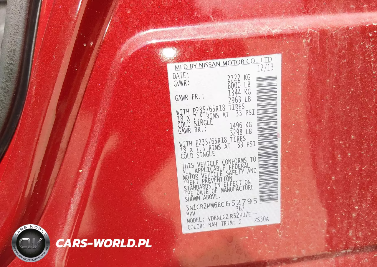 2014 Nissan Pathfinder Hybrid Sl VIN:5N1CR2MM6EC652795 - 9