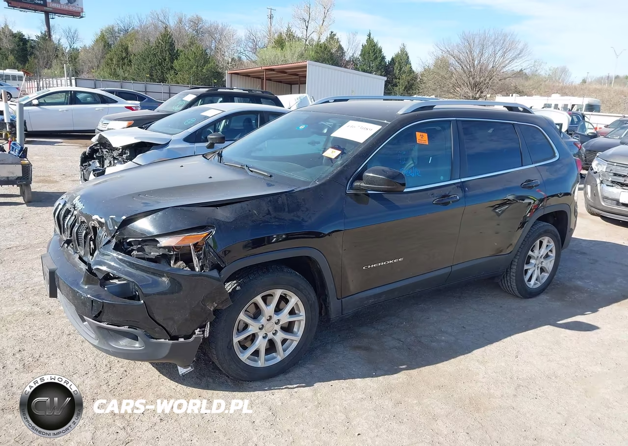 2018 Jeep Cherokee Latitude Plus Fwd VIN:1C4PJLLB7JD503433 - 2