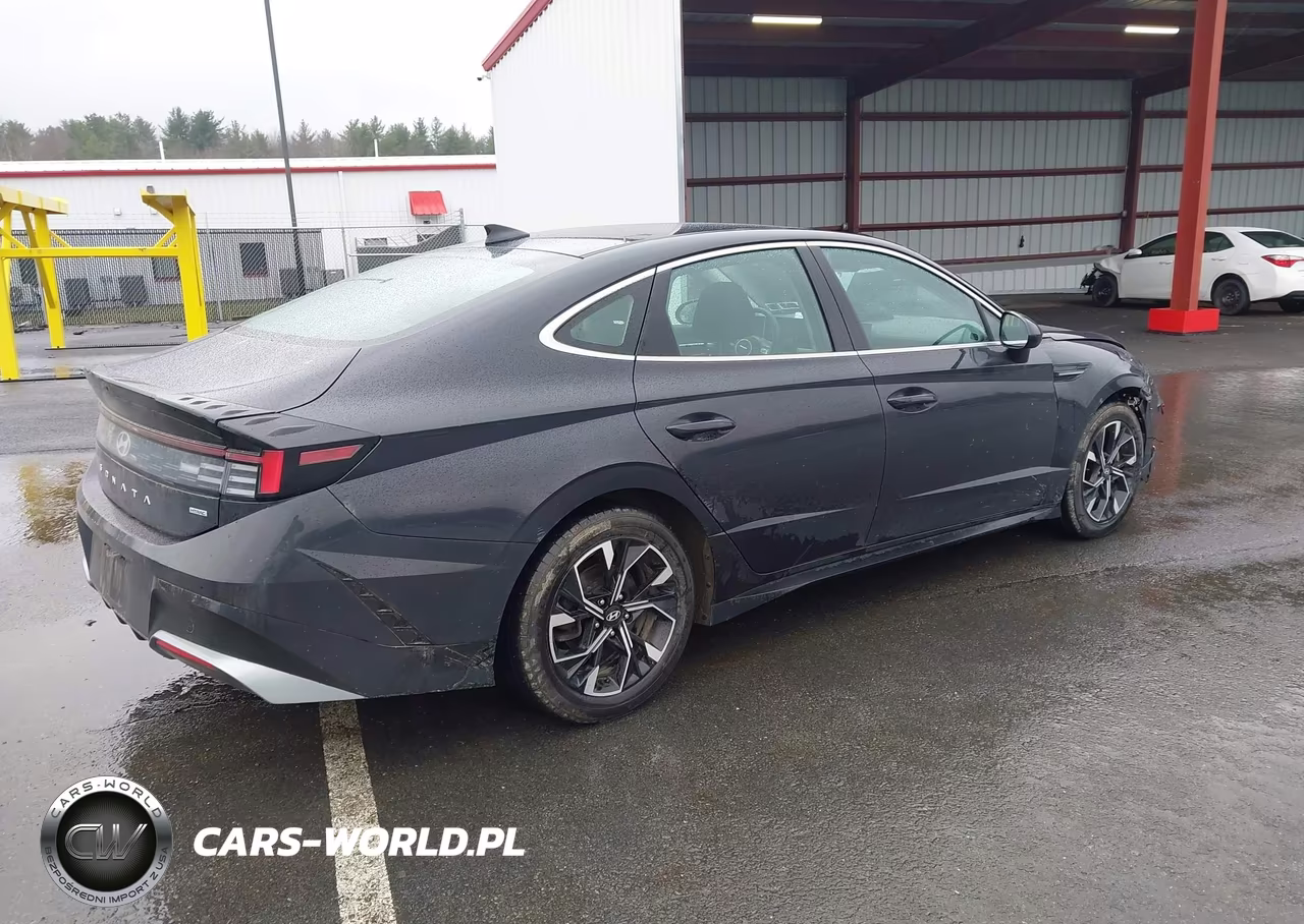 2024 Hyundai Sonata Sel VIN:KMHL64JAXRA373303 - 4