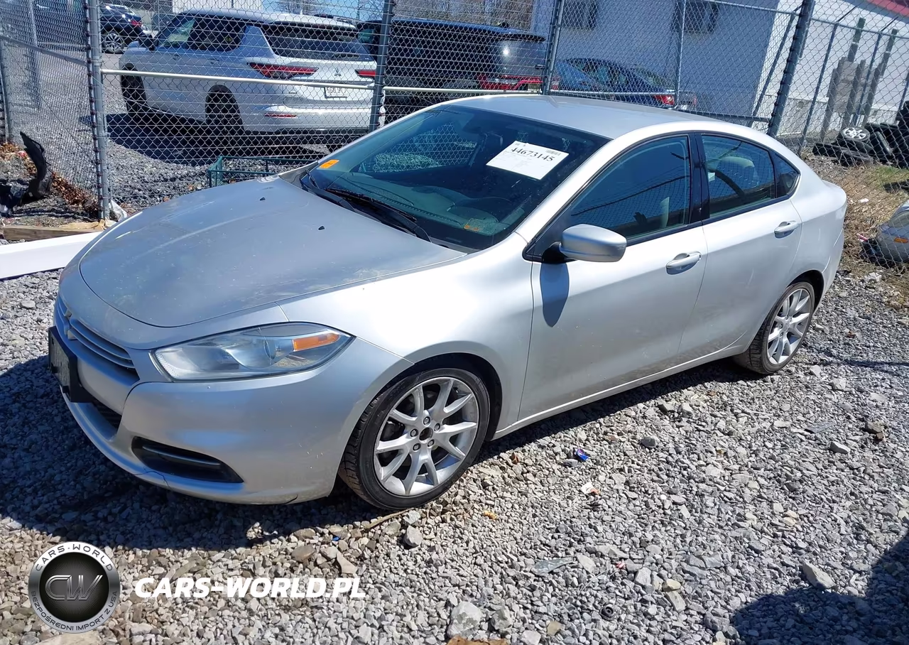 2013 Dodge Dart Sxt VIN:1C3CDFBAXDD321346 - 2