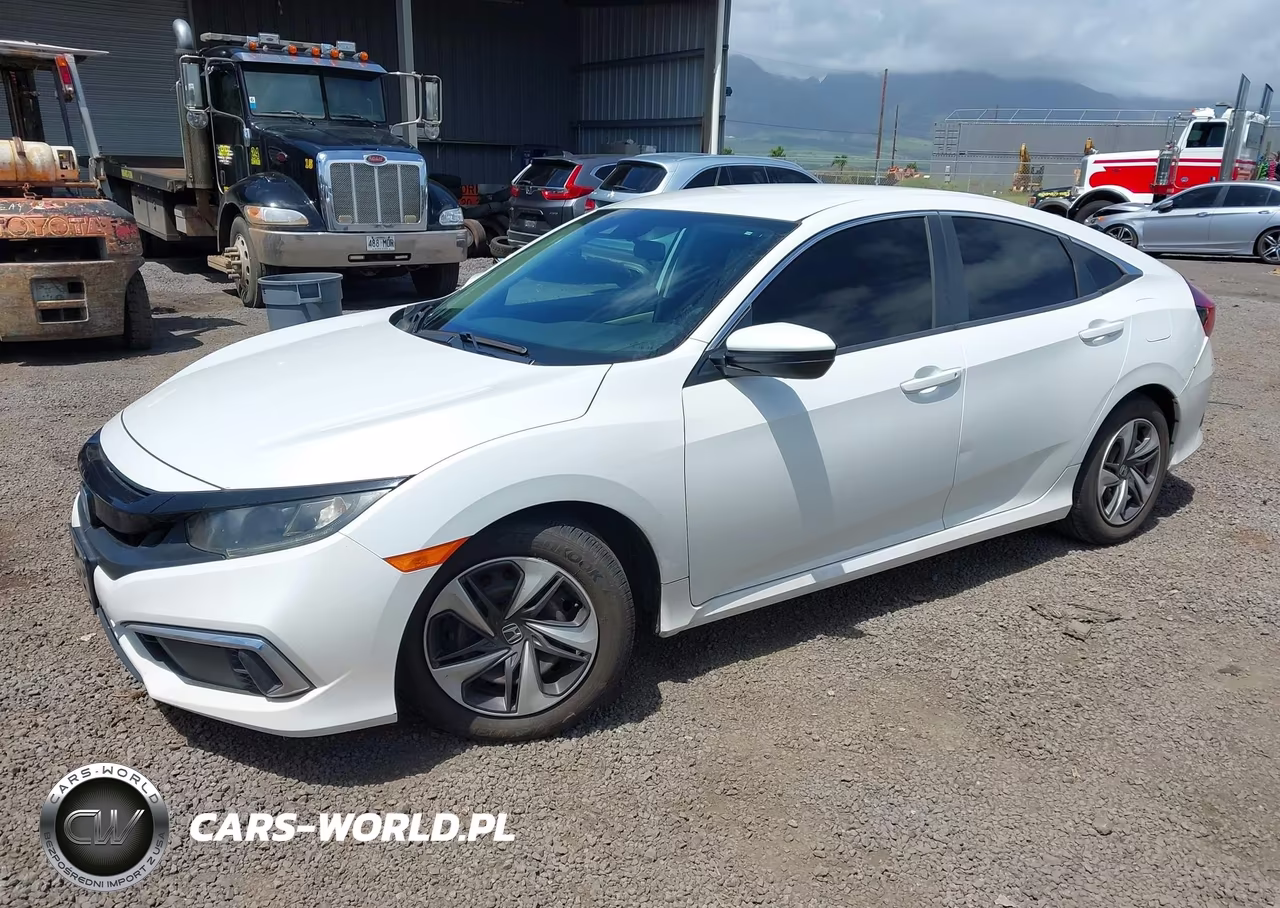 2020 Honda Civic Lx VIN:19XFC2F6XLE007770 - 2