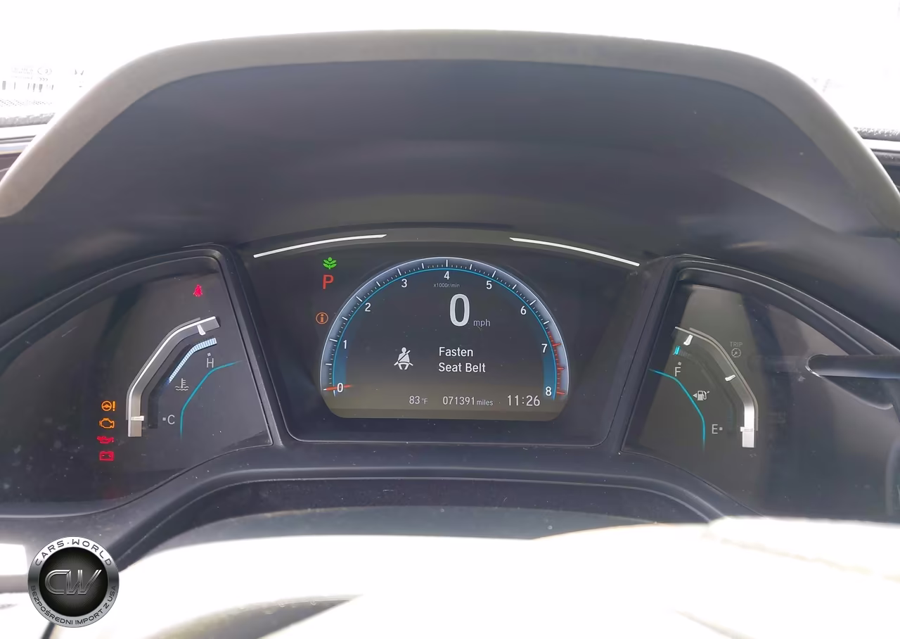 2020 Honda Civic Lx VIN:19XFC2F6XLE007770 - 7