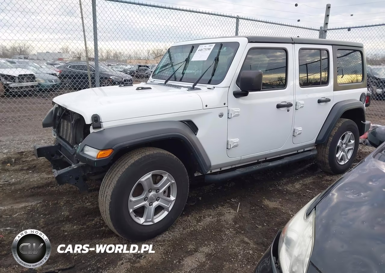 2019 Jeep Wrangler Unlimited Sport S 4X4 VIN:1C4HJXDNXKW575365 - 2