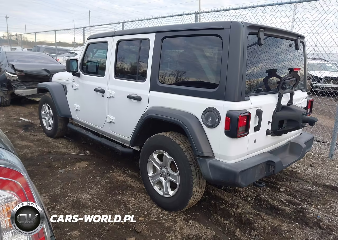2019 Jeep Wrangler Unlimited Sport S 4X4 VIN:1C4HJXDNXKW575365 - 3