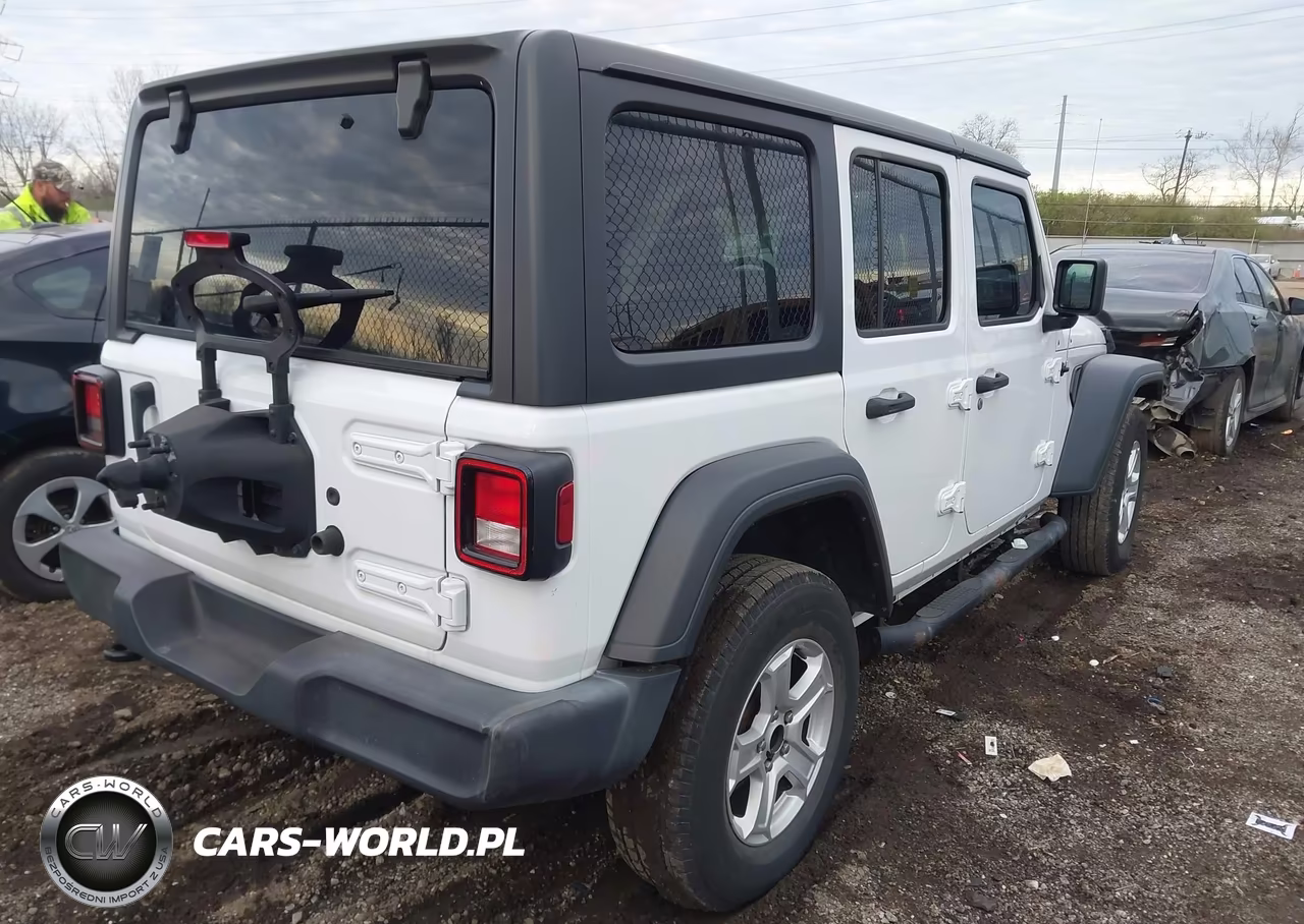 2019 Jeep Wrangler Unlimited Sport S 4X4 VIN:1C4HJXDNXKW575365 - 4