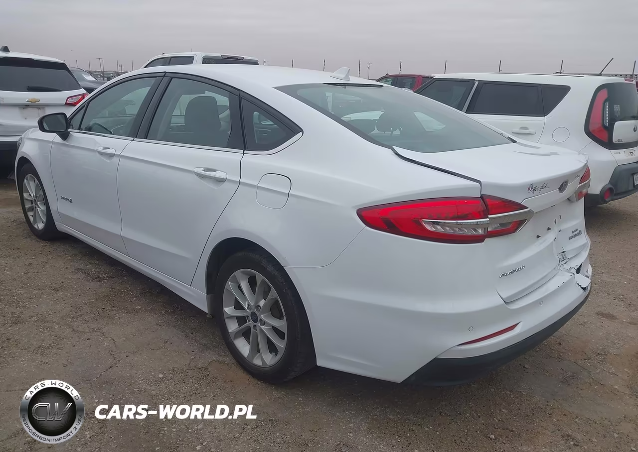 2019 Ford Fusion Hybrid Se VIN:3FA6P0LU3KR189949 - 3