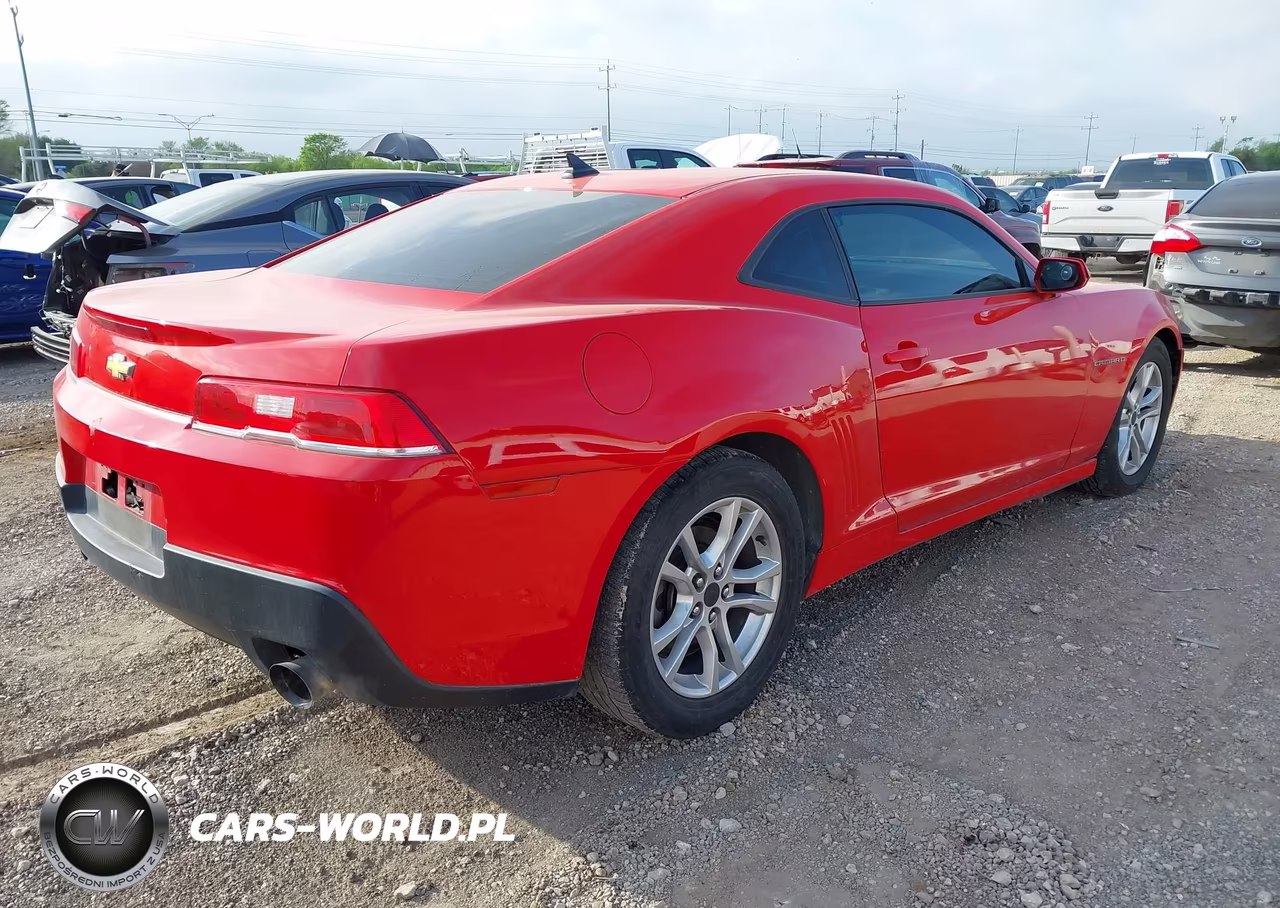2015 Chevrolet Camaro 2Ls VIN:2G1FB1E32F9106972 - 4