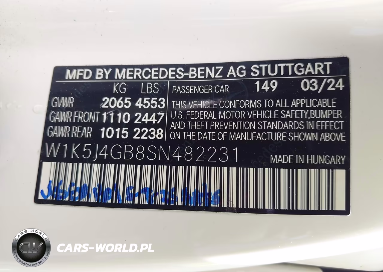 2025 Mercedes-Benz Cla 250 Coupe VIN:W1K5J4GB8SN482231 - 9