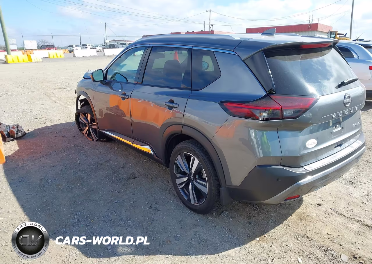 2022 Nissan Rogue Sl Intelligent Awd VIN:5N1BT3CB5NC717882 - 3