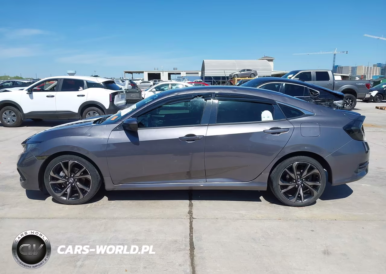 2019 Honda Civic Sport VIN:2HGFC2F88KH502099 - 14