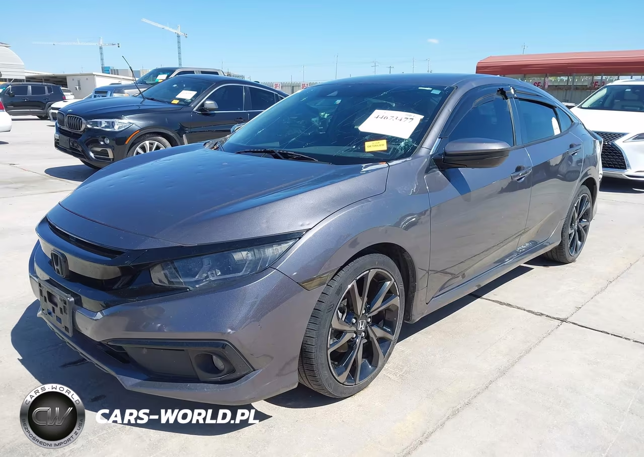2019 Honda Civic Sport VIN:2HGFC2F88KH502099 - 2