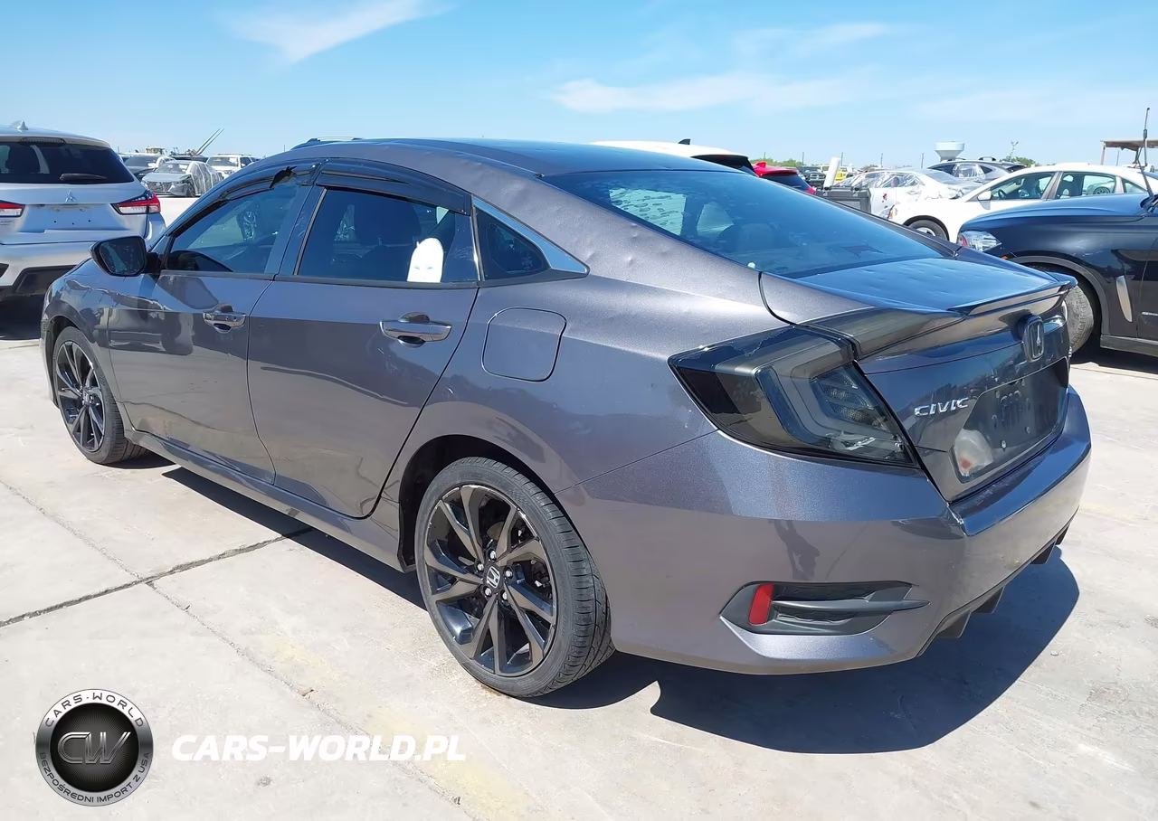 2019 Honda Civic Sport VIN:2HGFC2F88KH502099 - 3