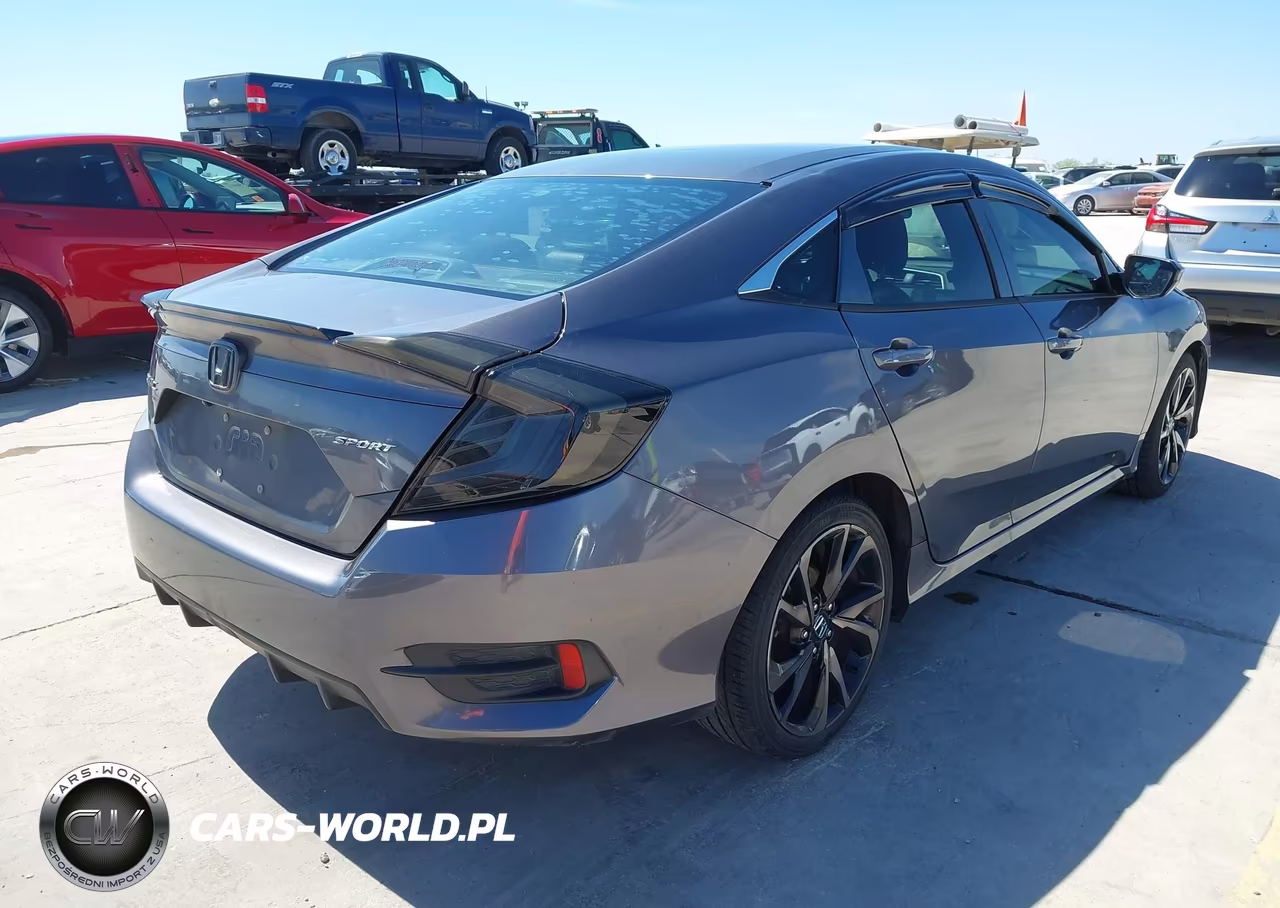 2019 Honda Civic Sport VIN:2HGFC2F88KH502099 - 4