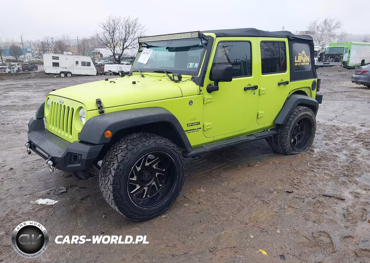 2016 Jeep Wrangler Unlimited Sport VIN:1C4HJWDG8GL318709 - 2