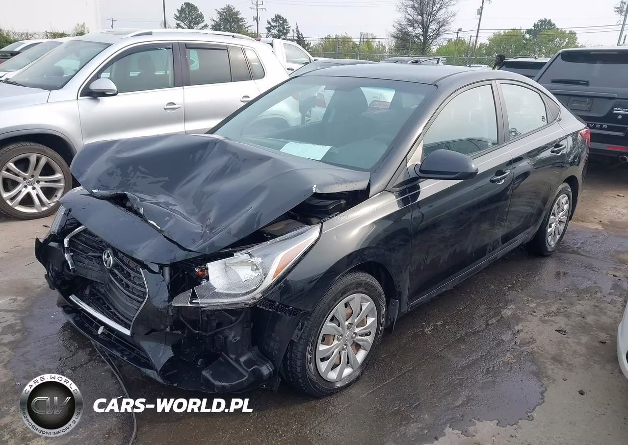 2018 Hyundai Accent Se VIN:3KPC24A36JE034296 - 2