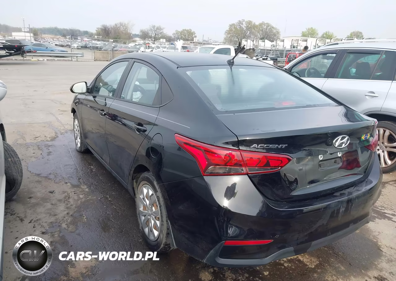 2018 Hyundai Accent Se VIN:3KPC24A36JE034296 - 3