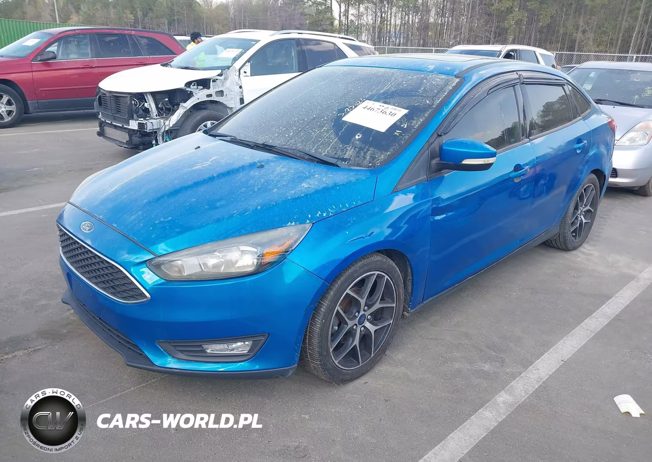 2017 Ford Focus Sel VIN:1FADP3H27HL220742 - 2