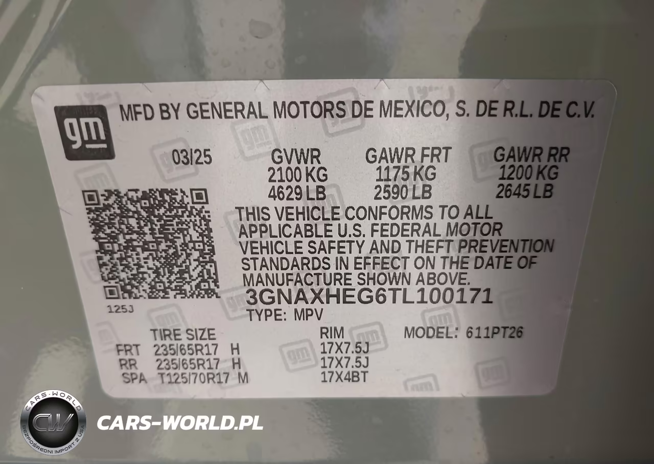 2026 Chevrolet Equinox Fwd Lt VIN:3GNAXHEG6TL100171 - 9
