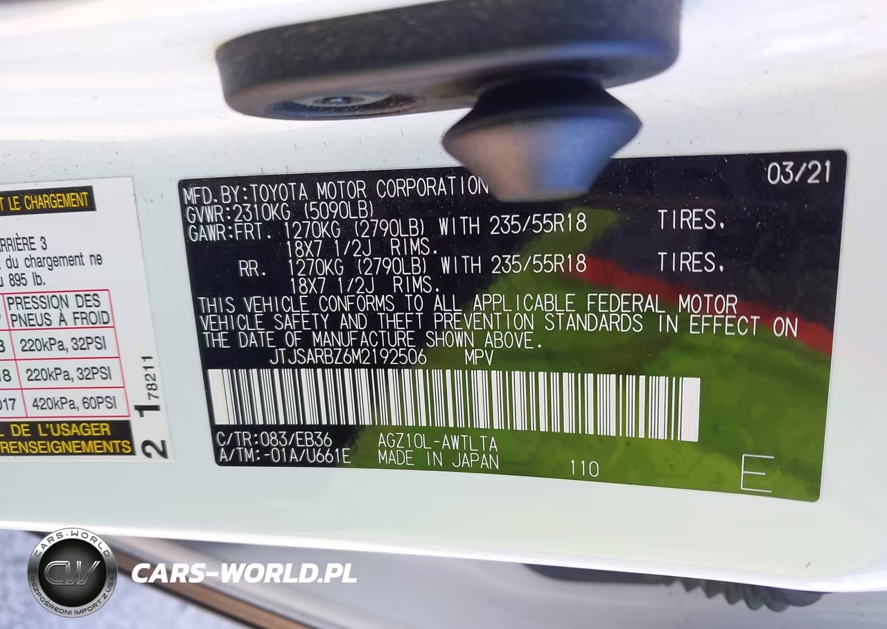 2021 Lexus Nx 300 F Sport VIN:JTJSARBZ6M2192506 - 9