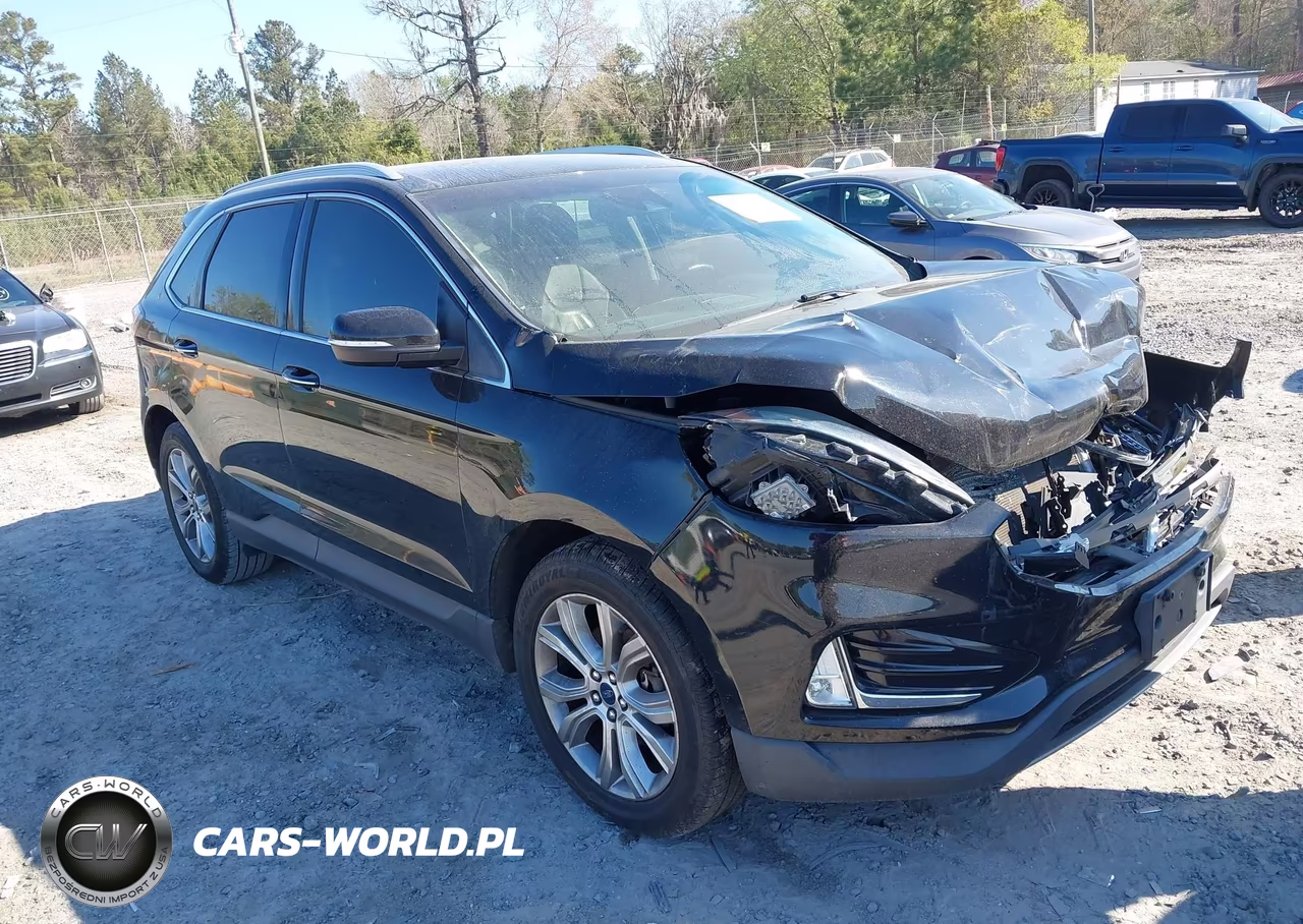 2019 Ford Edge Titanium VIN:2FMPK3K98KBB56578 - 1