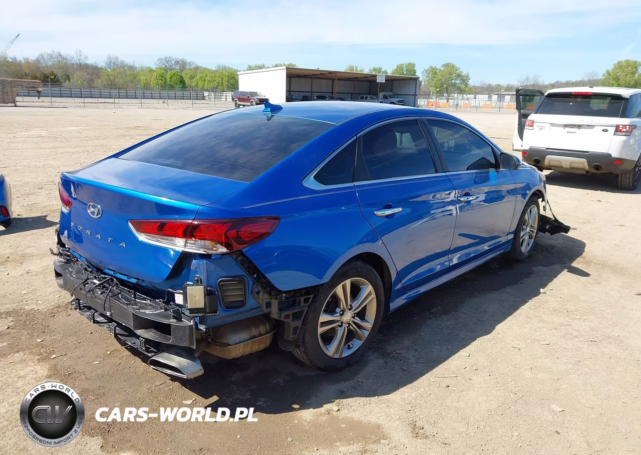 2019 Hyundai Sonata Sel VIN:5NPE34AF3KH778080 - 4