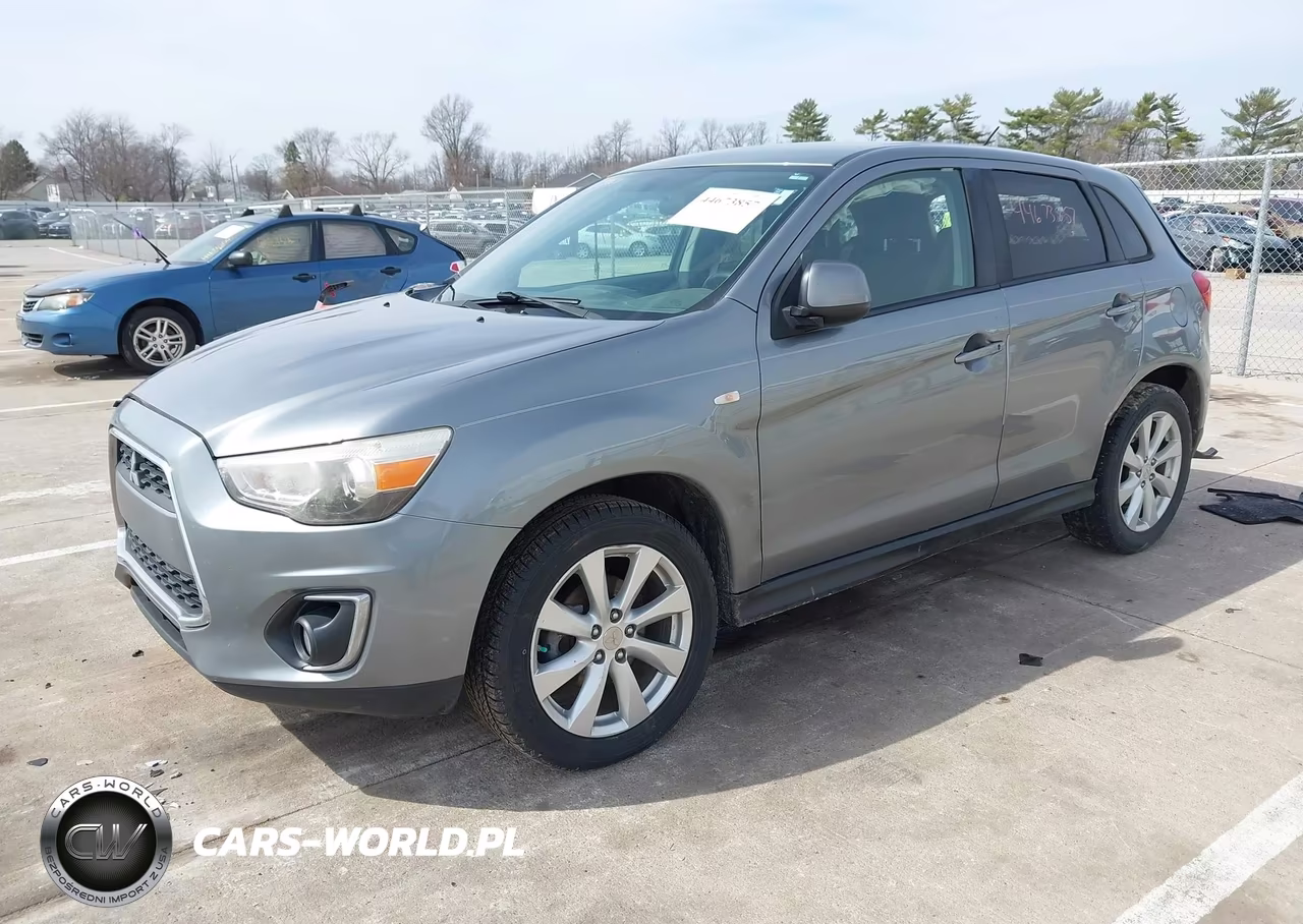 2014 Mitsubishi Outlander Sport Es VIN:4A4AP3AU7EE026911 - 2