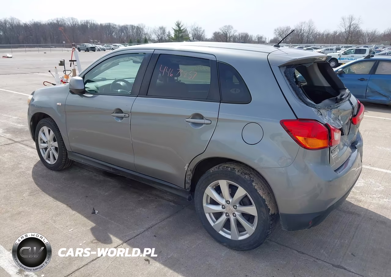 2014 Mitsubishi Outlander Sport Es VIN:4A4AP3AU7EE026911 - 3