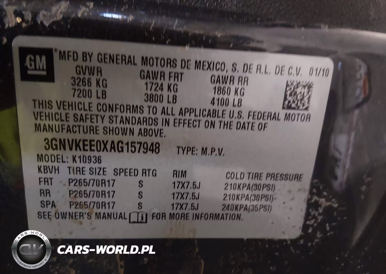 2010 Chevrolet Avalanche 1500 Ls VIN:3GNVKEE0XAG157948 - 9