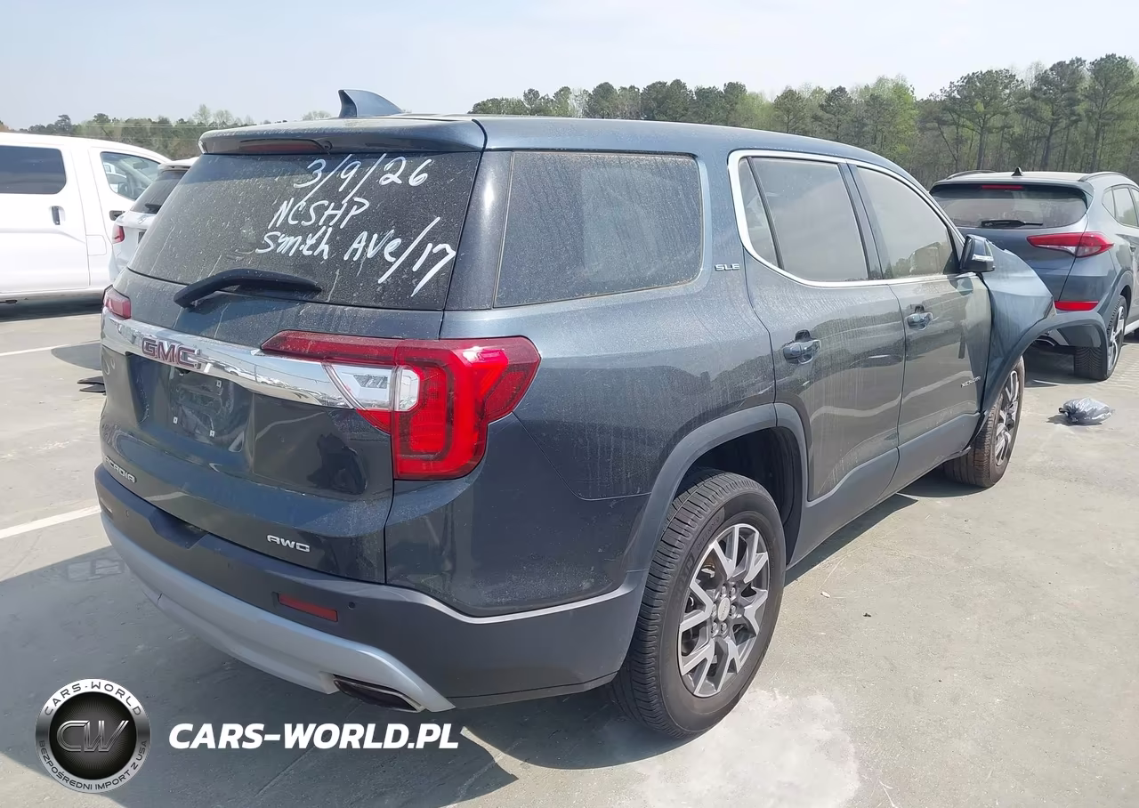 2020 GMC Acadia Fwd Sle VIN:1GKKNRLS0LZ196702 - 4