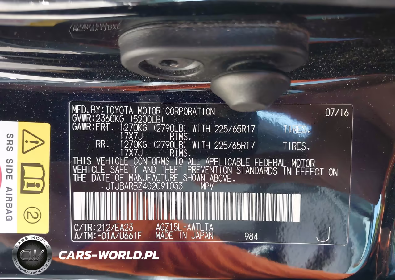 2016 Lexus Nx 200T VIN:JTJBARBZ4G2091033 - 9