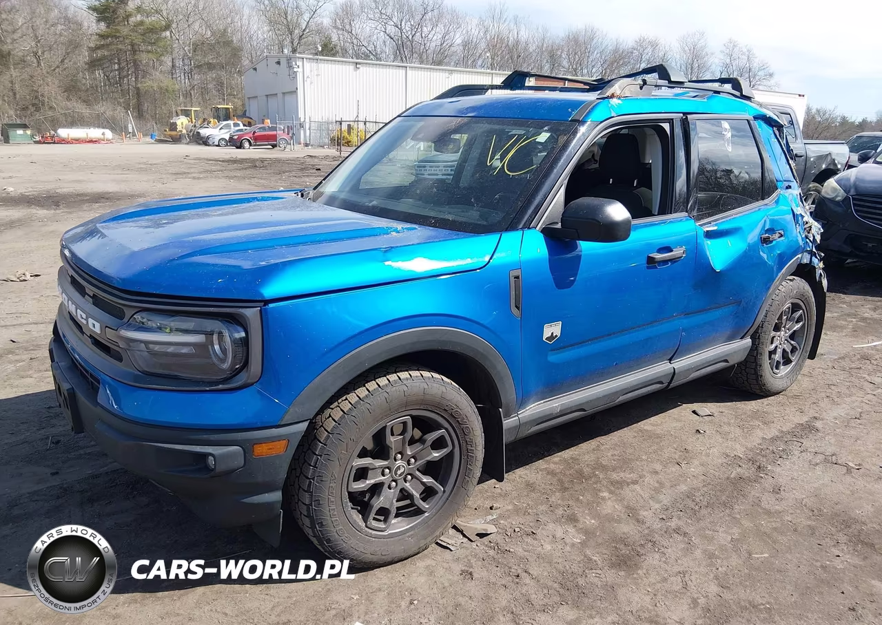 2022 Ford Bronco Sport Big Bend VIN:3FMCR9B68NRD51394 - 2