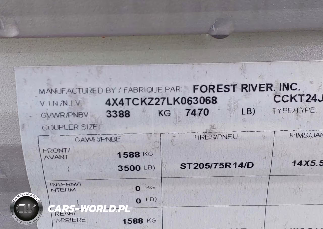 2020 Forest River Grey Wolf Series M-2 VIN:4X4TCKZ27LK063068 - 9