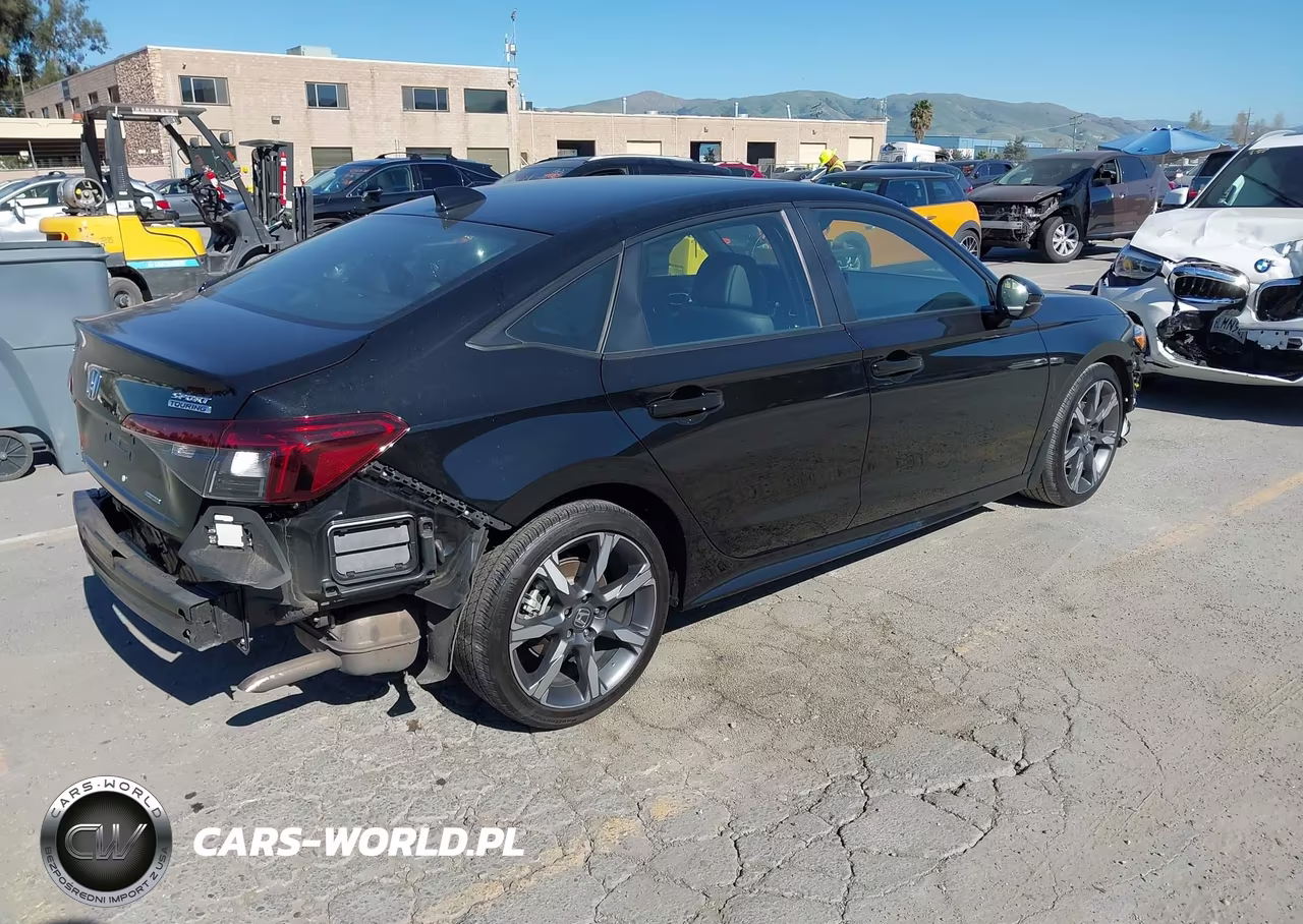 2025 Honda Civic Hybrid Sport-Sport Touring VIN:2HGFE4F80SH320905 - 4