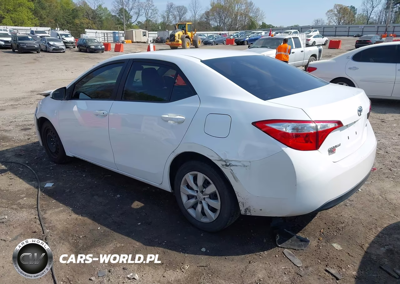 2016 Toyota Corolla Le VIN:2T1BURHE3GC554814 - 3