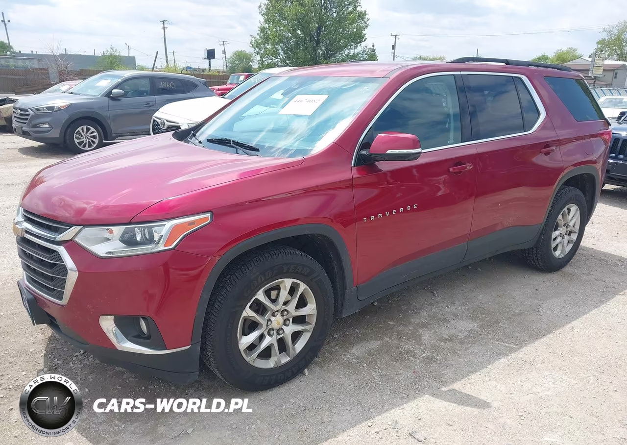 2020 Chevrolet Traverse Awd Lt Cloth VIN:1GNEVGKW4LJ187427 - 2