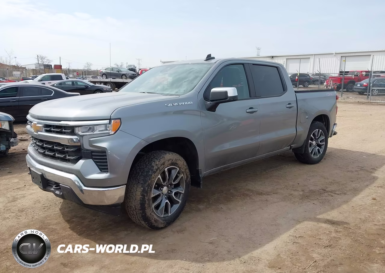 2023 Chevrolet Silverado 1500 4Wd Short Bed Lt With 2Fl VIN:1GCPDKEK6PZ227787 - 2