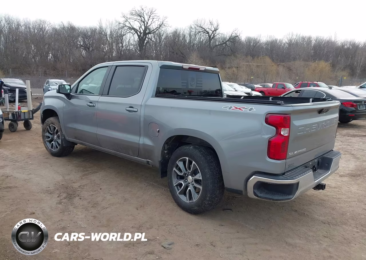 2023 Chevrolet Silverado 1500 4Wd Short Bed Lt With 2Fl VIN:1GCPDKEK6PZ227787 - 3