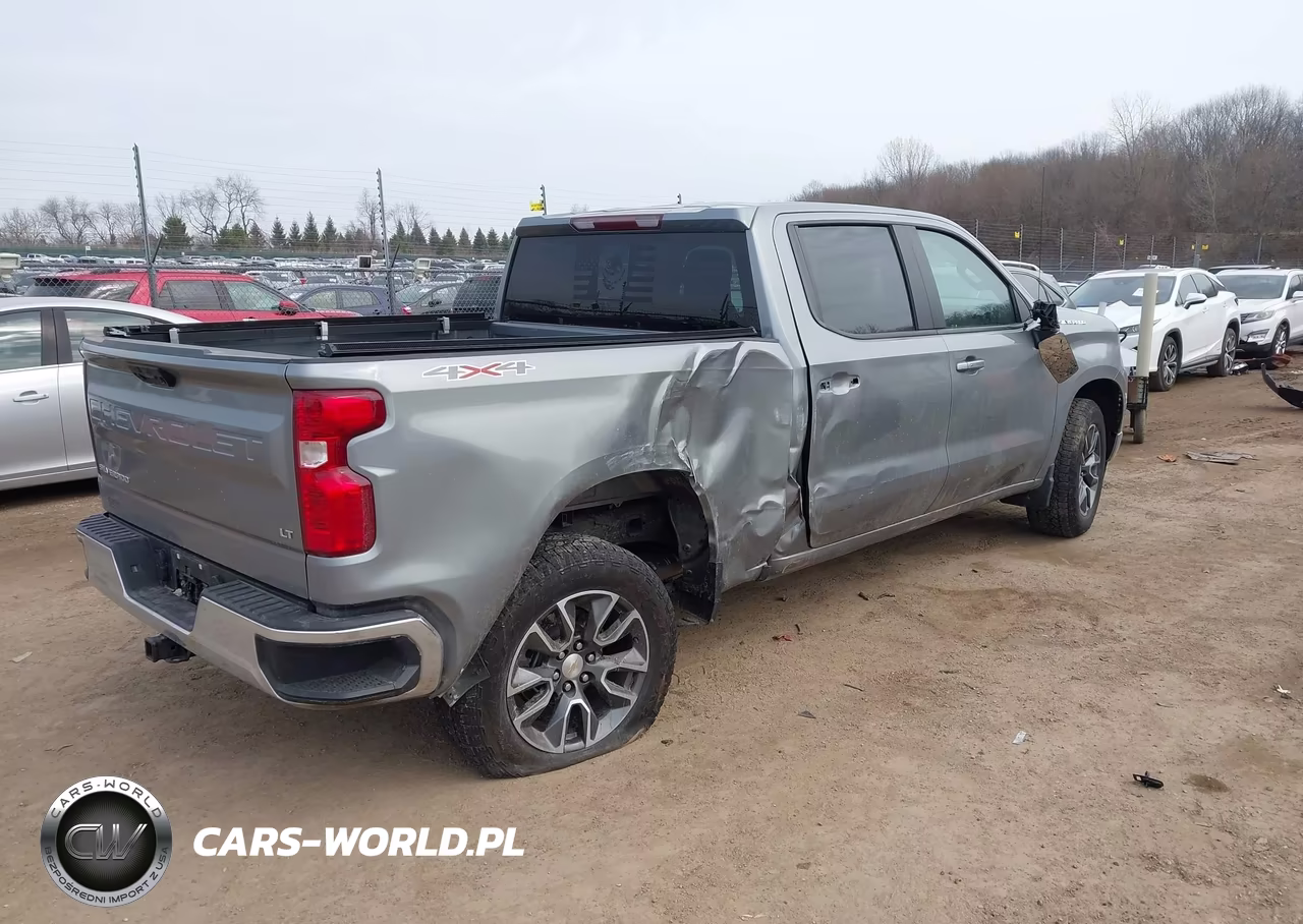 2023 Chevrolet Silverado 1500 4Wd Short Bed Lt With 2Fl VIN:1GCPDKEK6PZ227787 - 4