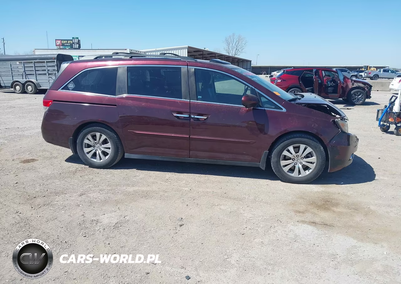 2014 Honda Odyssey Ex-L VIN:5FNRL5H67EB051332 - 14