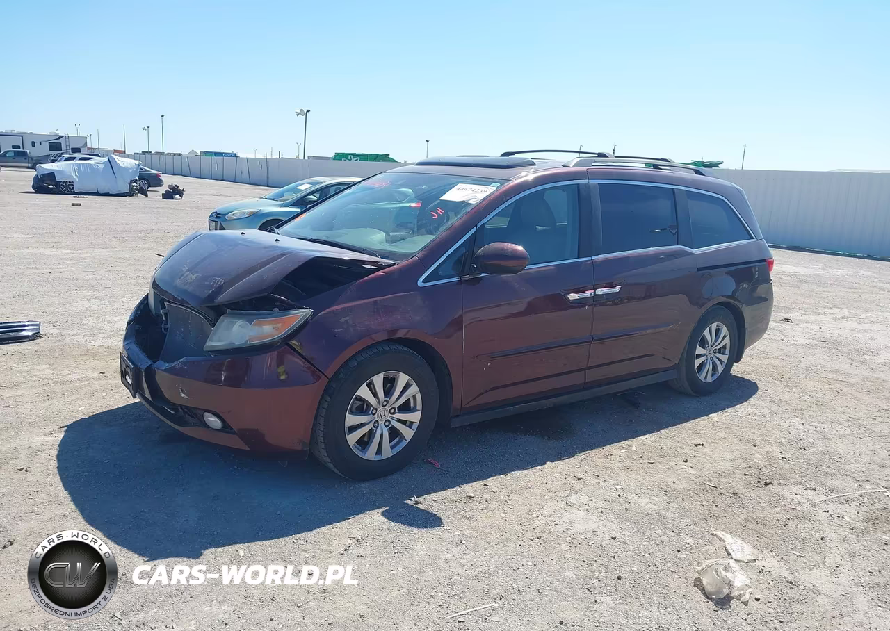 2014 Honda Odyssey Ex-L VIN:5FNRL5H67EB051332 - 15