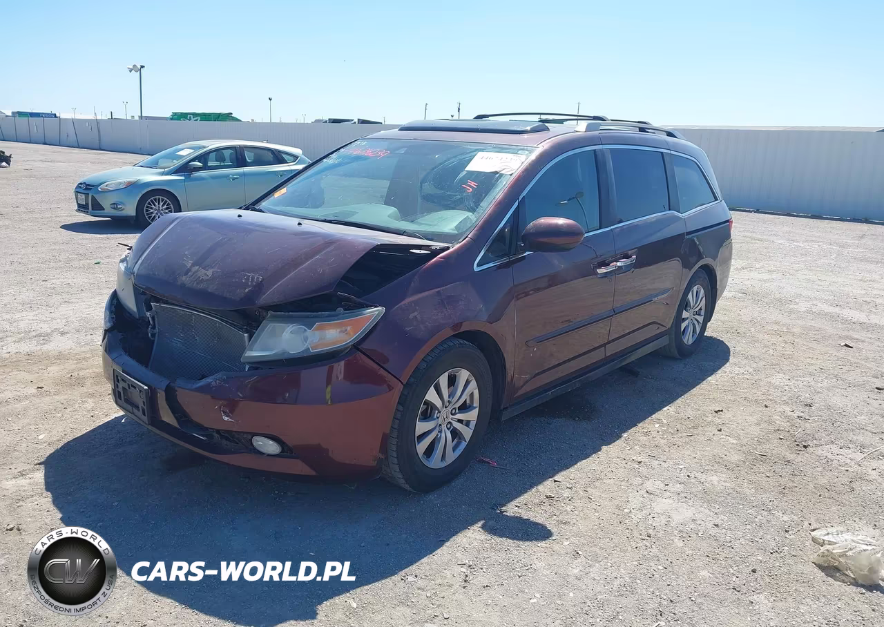 2014 Honda Odyssey Ex-L VIN:5FNRL5H67EB051332 - 2