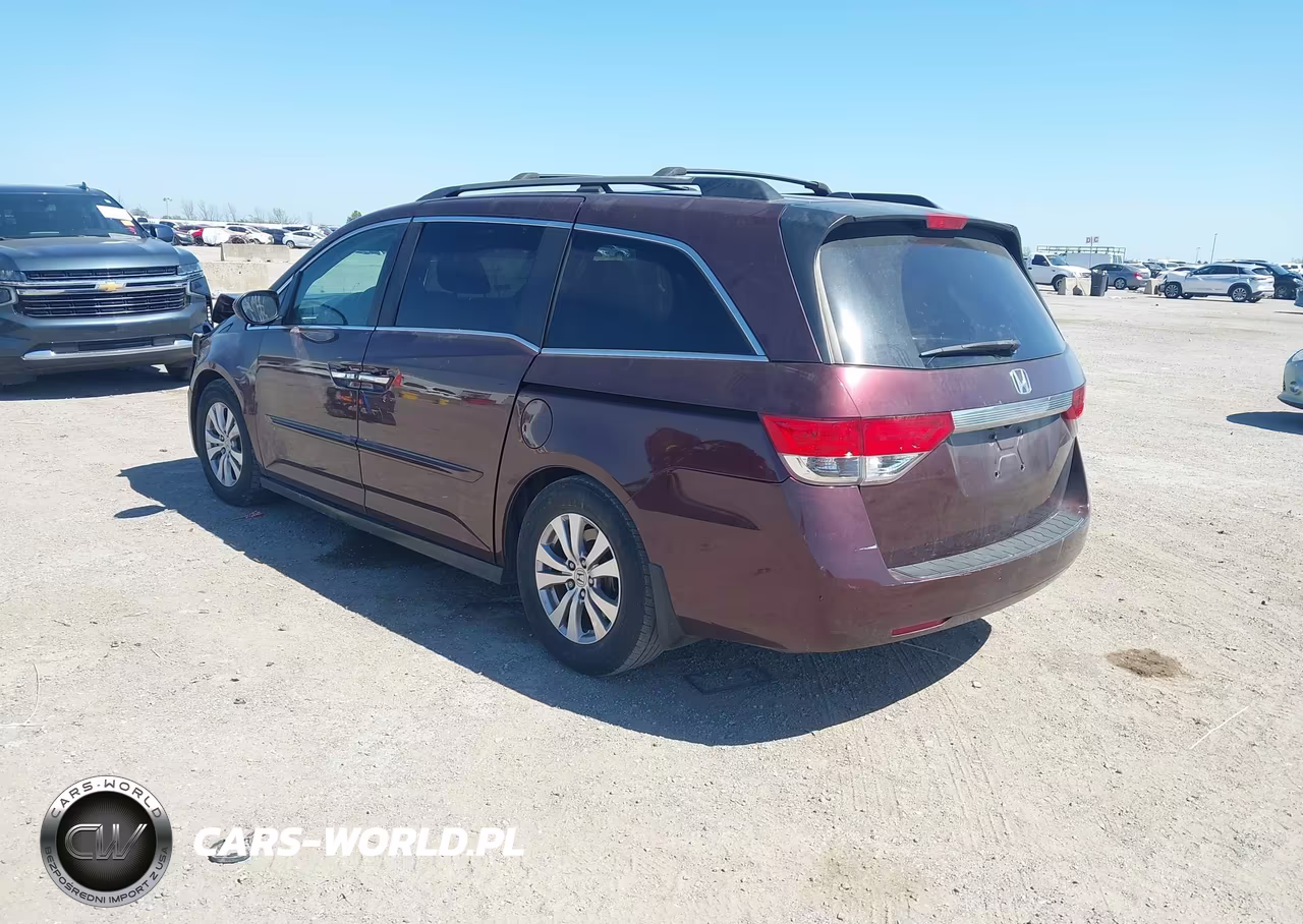 2014 Honda Odyssey Ex-L VIN:5FNRL5H67EB051332 - 3