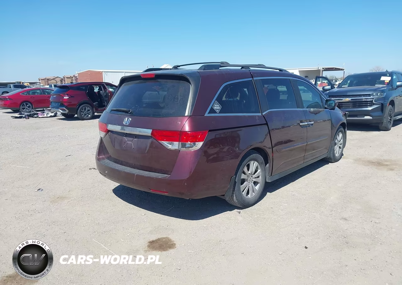 2014 Honda Odyssey Ex-L VIN:5FNRL5H67EB051332 - 4