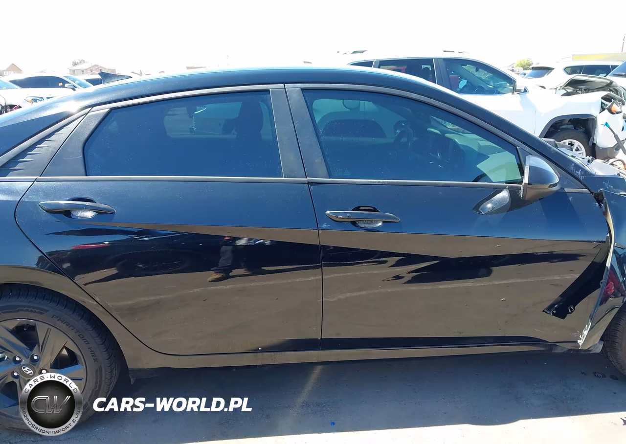 2023 Hyundai Elantra Hybrid Blue VIN:KMHLM4AJ2PU041521 - 14