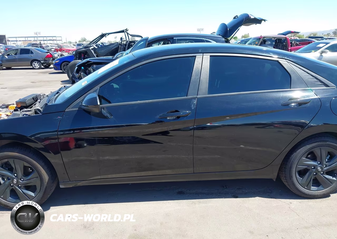 2023 Hyundai Elantra Hybrid Blue VIN:KMHLM4AJ2PU041521 - 15