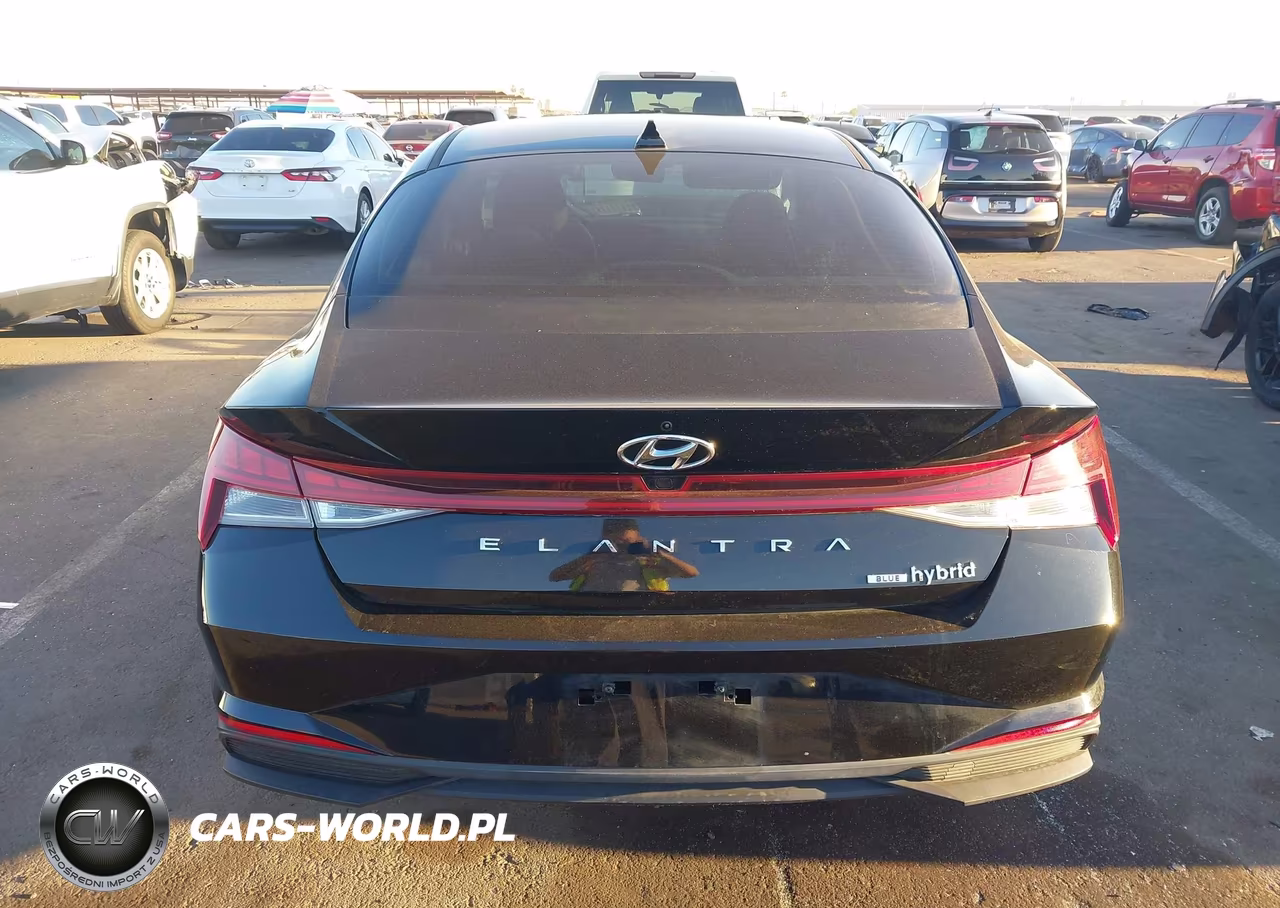 2023 Hyundai Elantra Hybrid Blue VIN:KMHLM4AJ2PU041521 - 17