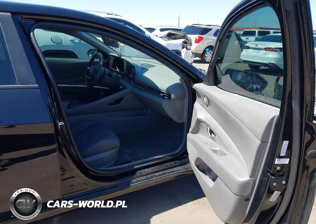 2023 Hyundai Elantra Hybrid Blue VIN:KMHLM4AJ2PU041521 - 5