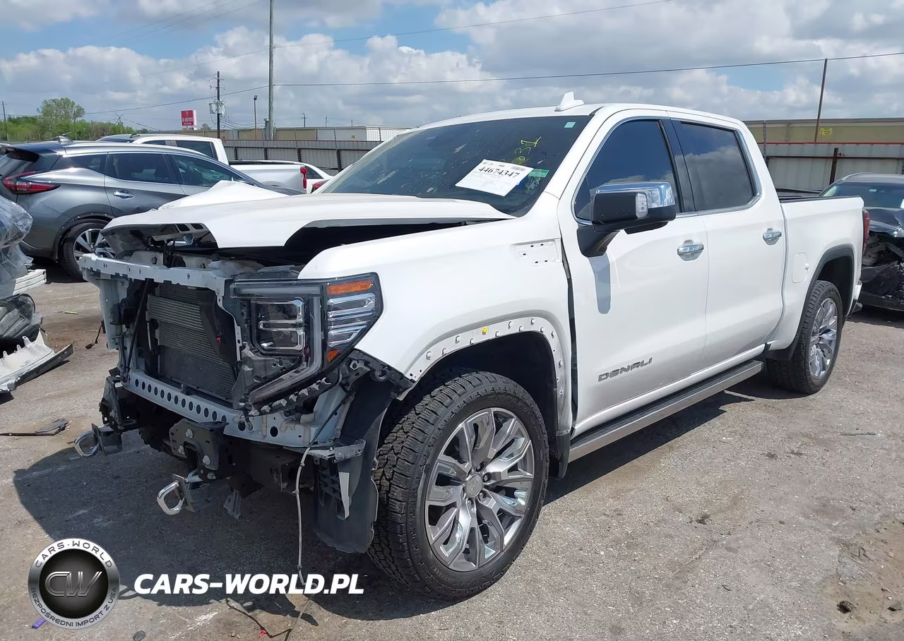 2023 GMC Sierra 1500 4Wd Short Box Denali VIN:3GTUUGEL4PG295336 - 2