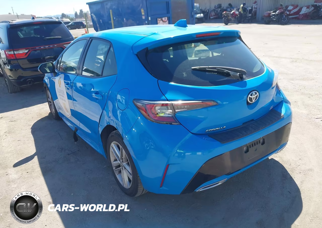 2019 Toyota Corolla Se VIN:JTNK4RBE1K3034780 - 3